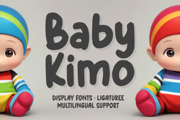 Baby Kimo: A Friendly Display Font for Warm, Human-Centered Web Design