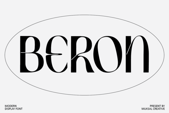 Beron: A Retro Display Font That Elevates Digital Branding