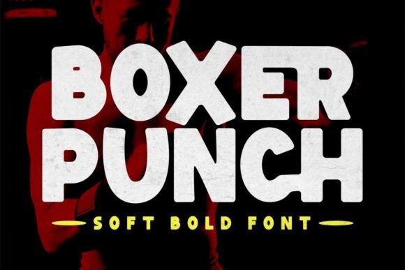 Boxer Punch: A Soft Bold Display Font That Elevates Small Business Branding