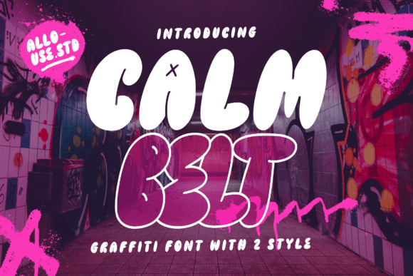 Calmbelt: A Display Font That Earns Its Space