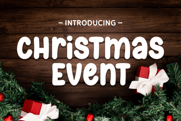 Christmas Event Display Font Review