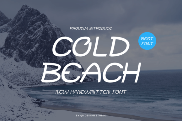 Cold Beach Font: A Bold, Authentic Display Typeface for Real Branding