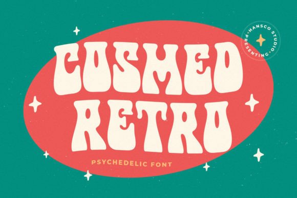 Cosmed Retro: A Display Font That Makes Your Headlines Pop