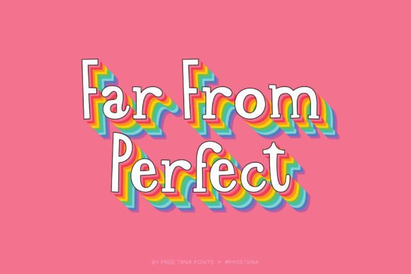 Far from Perfect: A Display Font That Makes Your Brand Feel Human