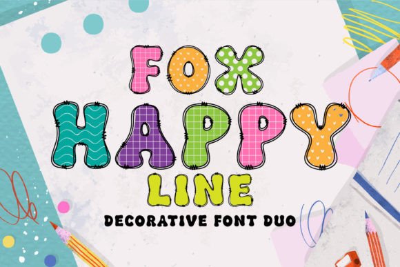 Fox Happy Duo: A Display Font Pair That Just *Works*