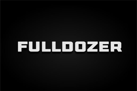 Fulldozer: A Display Font That Anchors With Quiet Confidence