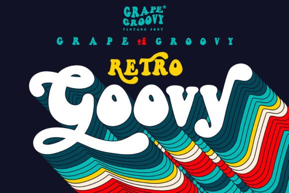 Grape Groovy: A Playful Display Font That Makes Your Brand Instantly Memorable