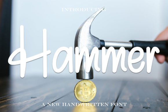 Hammer: A Handwritten Font That Makes Your Brand Feel Human