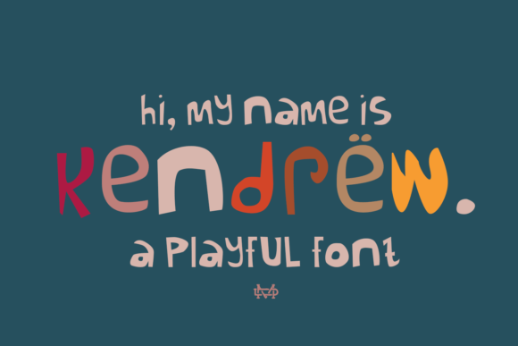 Kendrew: A Joyful Display Font for Scroll-Stopping Marketing