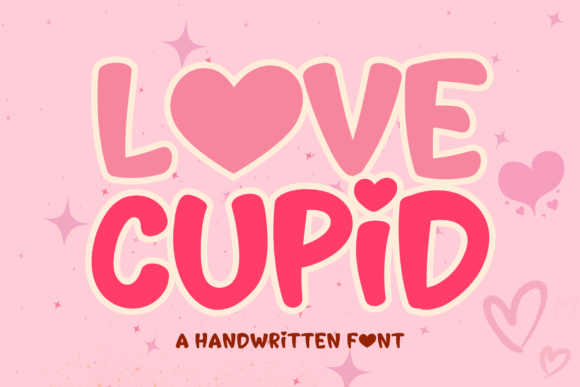 Love Cupid: A Playful Handwritten Display Font That Builds Brand Warmth