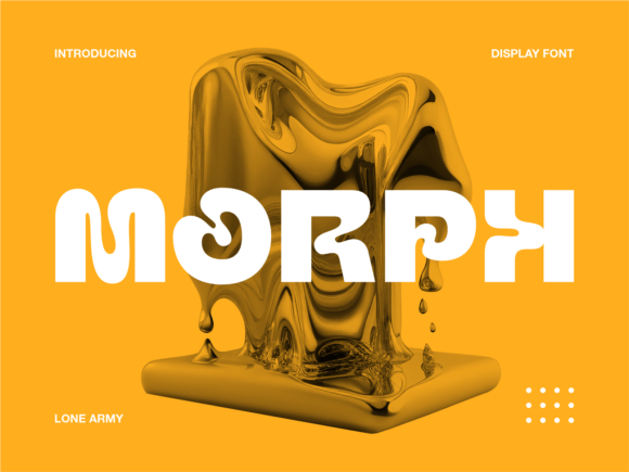 Morph: A Liquid-Flow Display Font for Handmade Creators