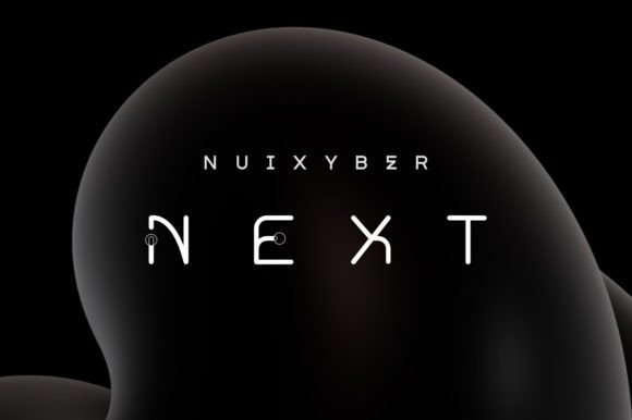 Nuixyber Next: A Display Font That Makes Your Brand Feel Intentional