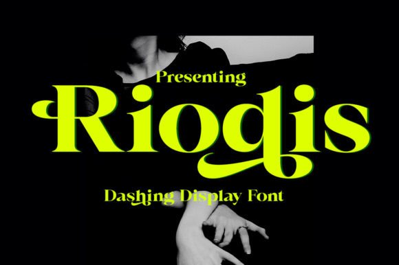 Riodis: A Display Font That Elevates Luxury Branding
