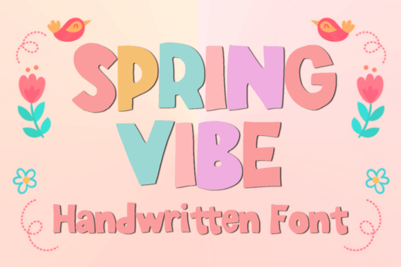 Spring Vibe: A Bold Display Font for Scroll-Stopping Campaigns