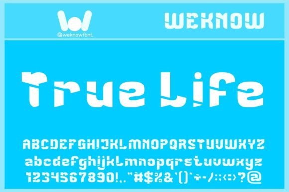 True Life: A Display Font That Makes Your Brand Feel Real