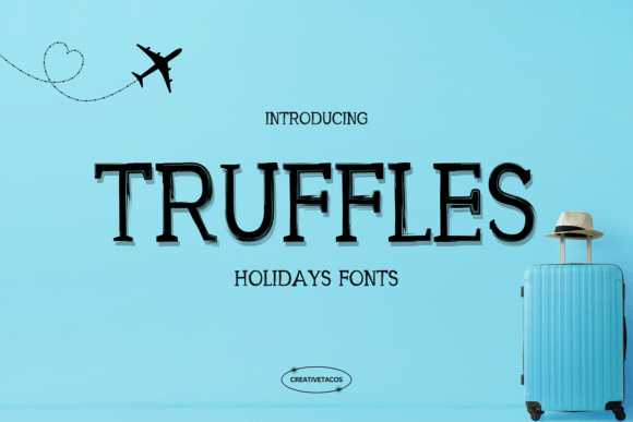 Truffles Holiday Font: A Polished, Timeless Display Typeface for Small Business Branding