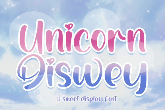Unicorn Diswey: A Display Font That Makes Your Brand Feel Intentional