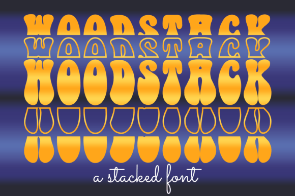 Woodstack: A Display Font That Stands Out in Fast-Scrolling Feeds
